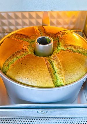 Foto resep Chiffon cake pandan