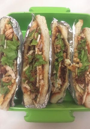 Foto resep Sandwich roti gandum