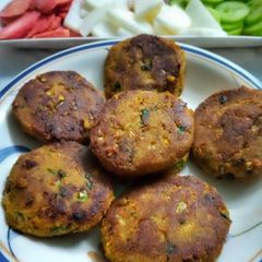 A picture of Shami Kabab.