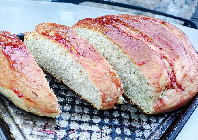 Easter lemon poppy bread