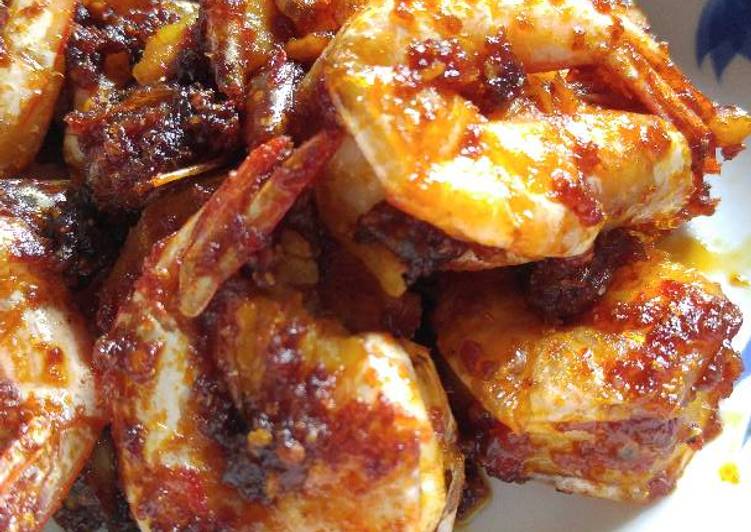 Resep Udang goreng bumbu, Bisa Manjain Lidah