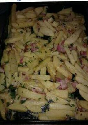 Una foto de Papas fritas