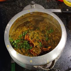A picture of पालक दाल.