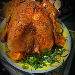A picture of Roasted Turkey.