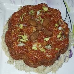 A picture of Gajar ka halwa.