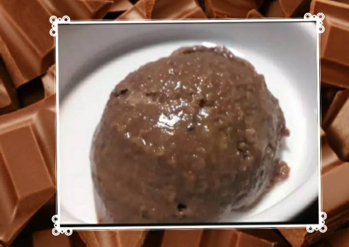 Helado cremoso de chocolate amargo ? Receta de ?Andrea ?- Cookpad