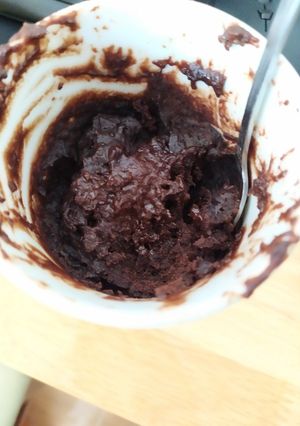 Hình của món Bánh chocolate lò vi sóng.