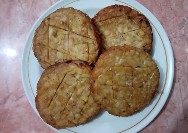 Bagaimana Menyiapkan 48) Tempe Goreng bumbu minimalis 😆 yang sempurna