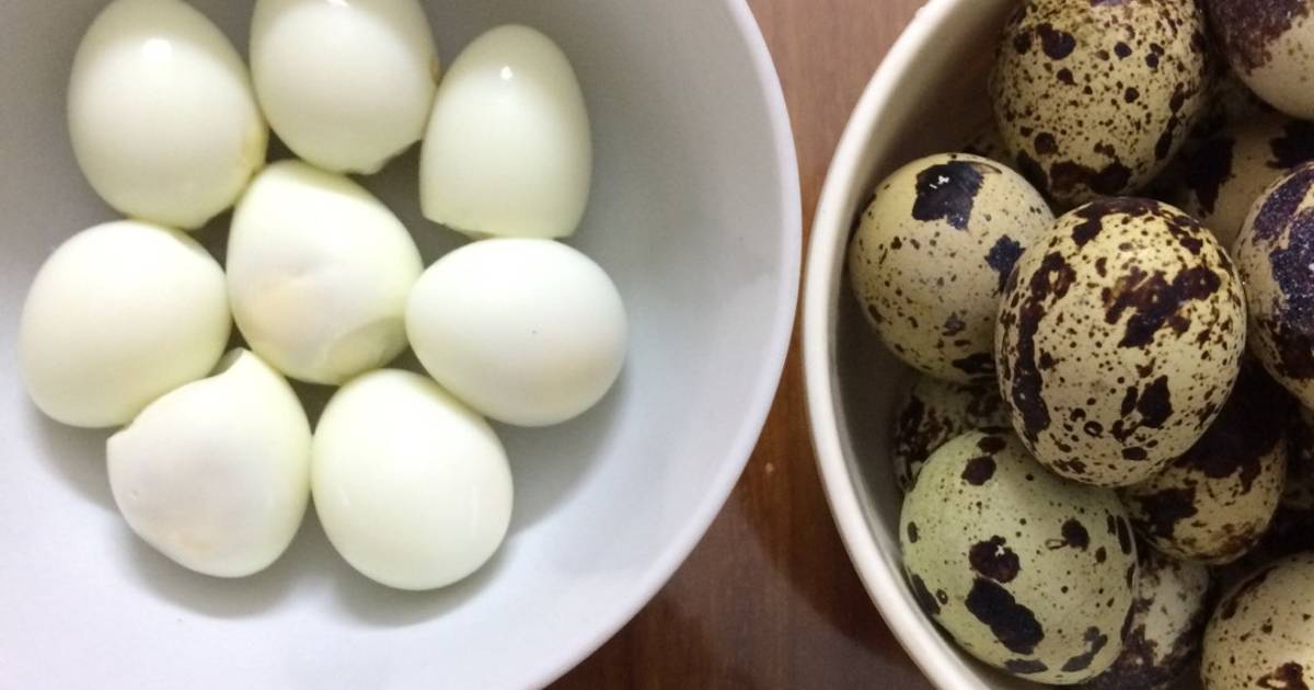 Cách Làm Món Trứng cút luộc và cách bóc trứng siêu nhanh của minh! - Cookpad