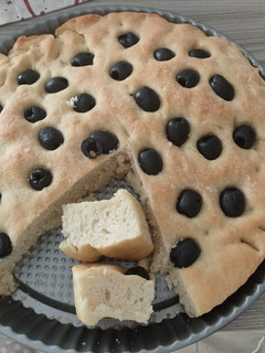 Foto di Focaccia alle olive con il bimby