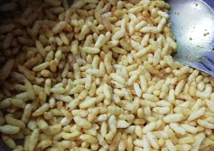 Recipe of Homemade Crispy puffed rice