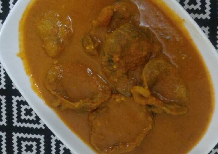 Gulai Asam Padeh daging / Asam Pedas Daging tanpa Santan