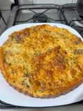 Torta de frango fit no forno