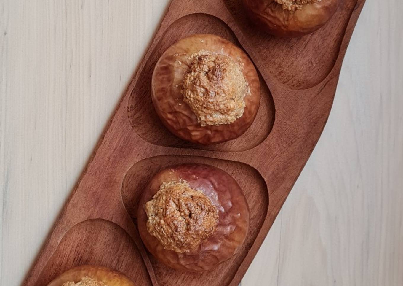 Manzanas asadas 🍎🍎🍎🍎 con relleno saludable