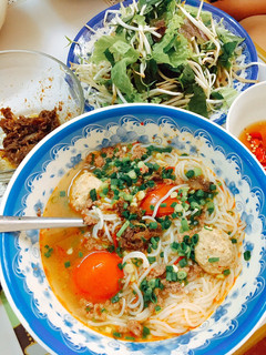 Hình của món Bún riêu cua đồng.
