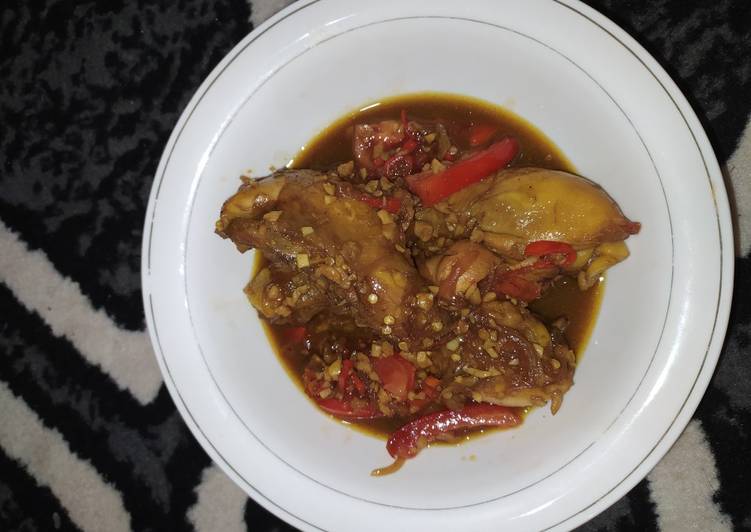 Ayam Tumis Kecap Sederhana