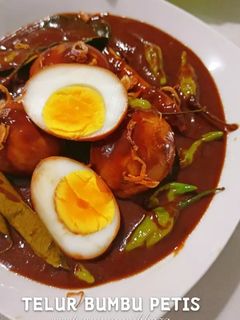 Foto resep Telur Bumbu Petis