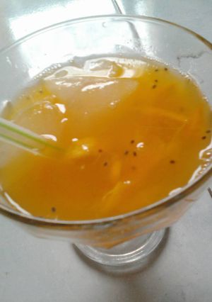 Foto resep Es mangga selasih