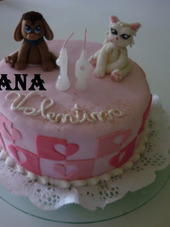 Una foto de Torta cumpleaños de Valentina
