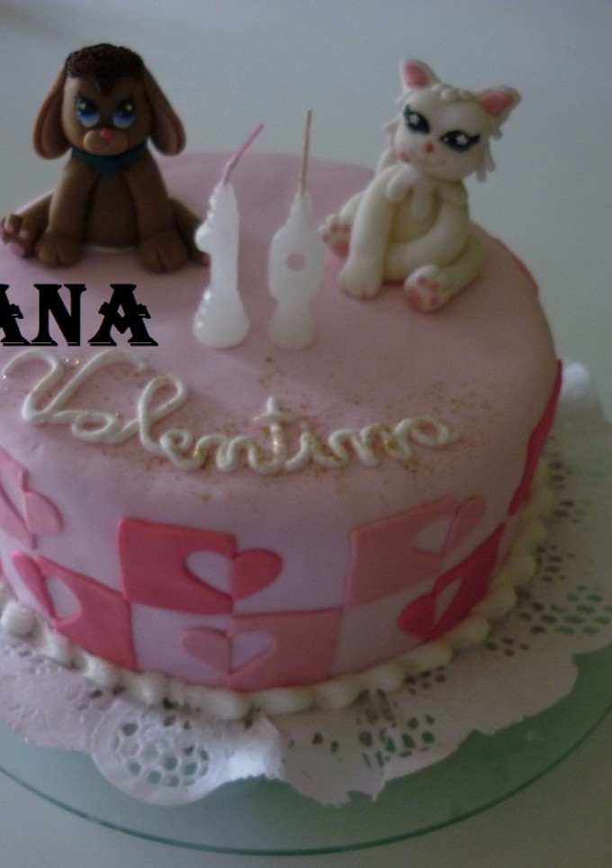 Una foto de Torta cumpleaños de Valentina