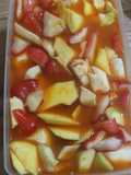 Rujak cuka / Asinan buah