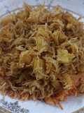 بطاطا وشعيرية ببهارات البرياني