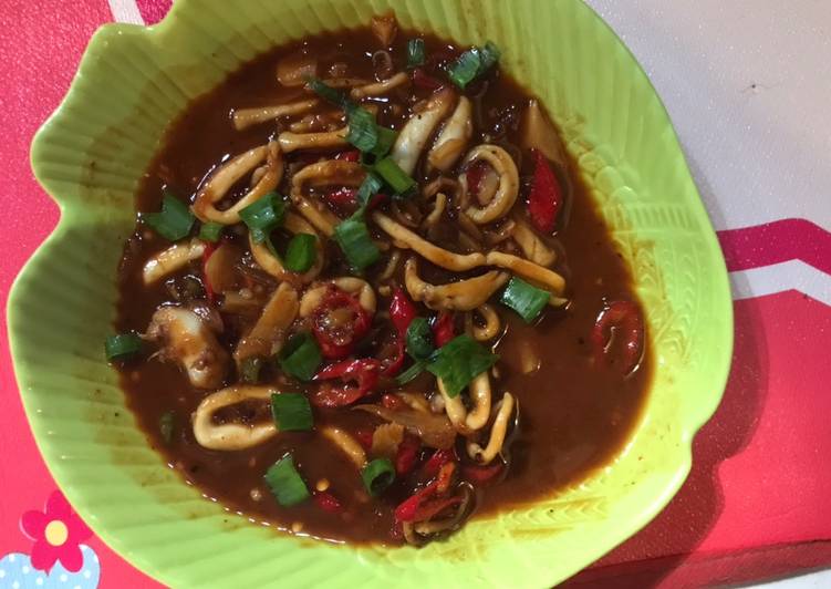 Resep Cumi Saus Tiram Anti Gagal