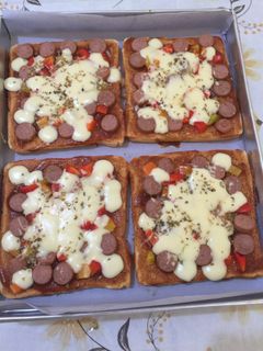 Foto resep Pizza roti tawar