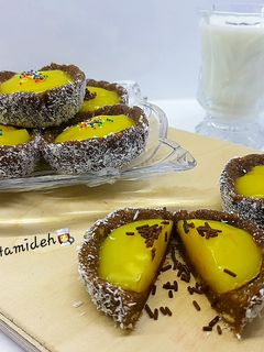 عکسی از دستور خرما فنجونی (دسر مقوی و شیک)😇