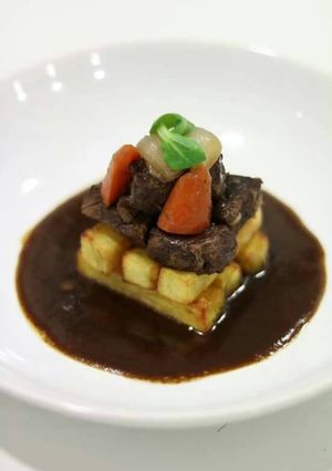 Una foto de Boeuf bourguignon
