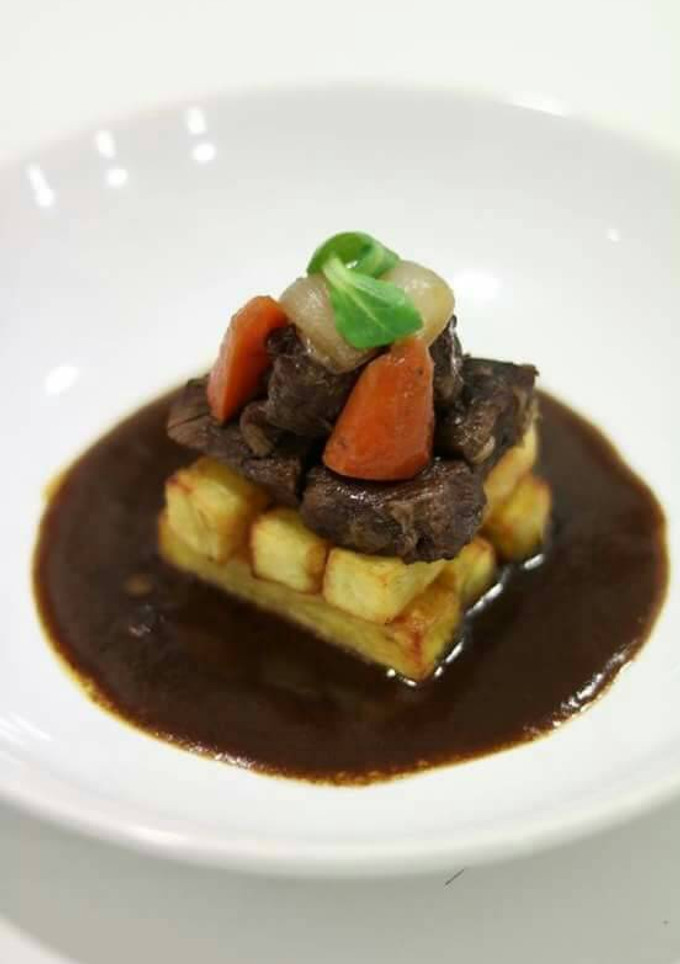 Una foto de Boeuf bourguignon
