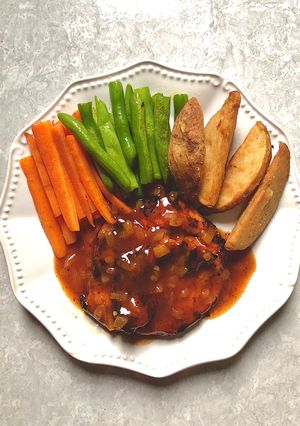 Foto resep Chicken Steak + Saus BBQ Homemade