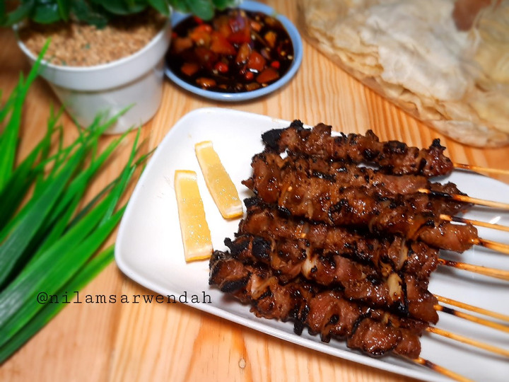 Ini dia! Bagaimana cara bikin Sate Kambing Bumbu Kecap Special  menggugah selera