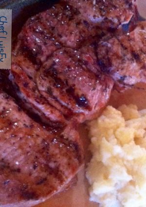 Una foto de Lomo de cerdo al grill LuisFy