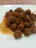 Albondigas paleo en salsa roja