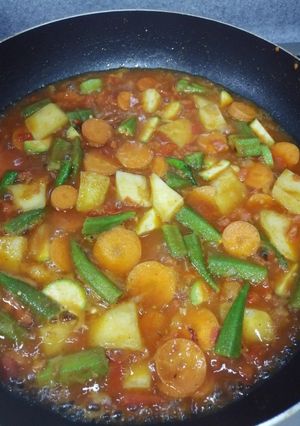 صورة لوصفة إدام خضار 😋