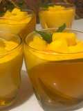Mango Panna Cotta with Jelly