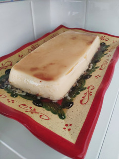 Una foto de Flan de leche condensada