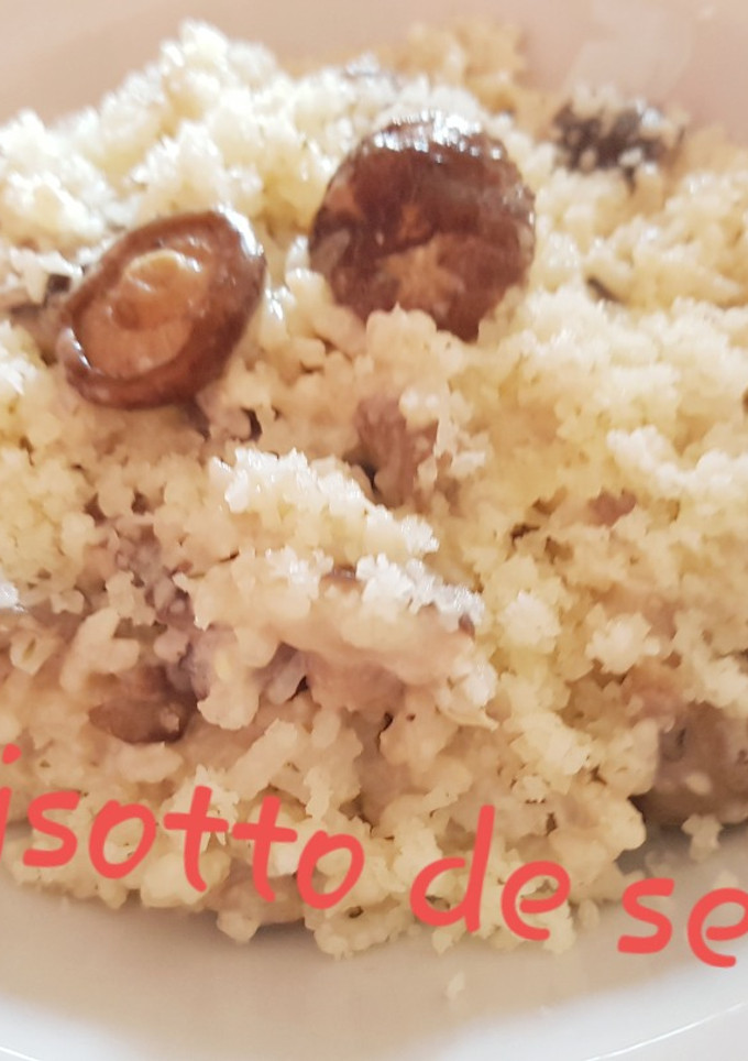 Una foto de Risotto de setas