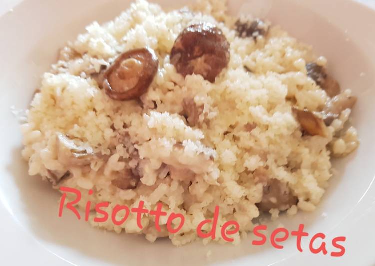 Risotto de setas