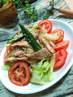 醋拌舒雞胸肉冷盤 的食譜成品照片