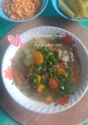 Foto resep 11 #Sup jamur grigit