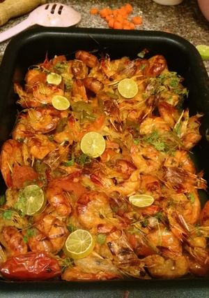 صورة لوصفة صينية جمبري بالفرن 🦐❤️👍🏼
