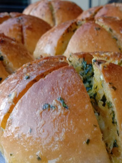 Foto resep Korean Cream Cheese Garlic Bread