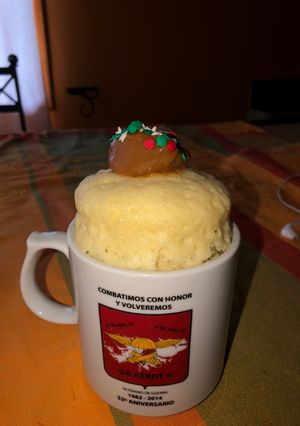 Una foto de Mug cake😍🍰súper fácil