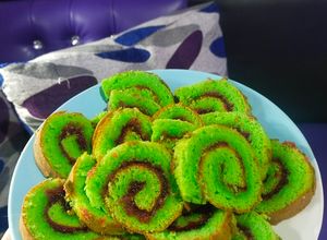 Foto resep Bolu gulung rasa melon anti gagal ala bumil