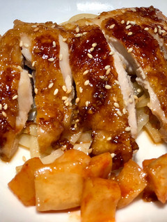 照燒雞腿排 的食譜成品照片
