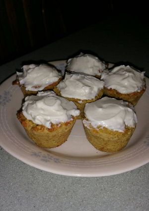 A picture of Tart Tangerine Cupcakes (from All-purpose Baking Mix).