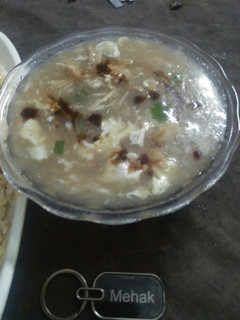 A picture of Chicken Corn Soup.