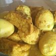 Telur Tahu Bumbu Kuning Asem